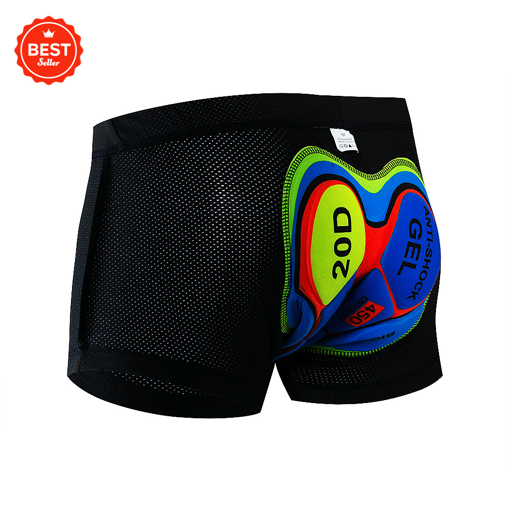 Mountain Biking Underwear - Fualrny Abbigliamento Intimo da Ciclismo, Pantaloncini