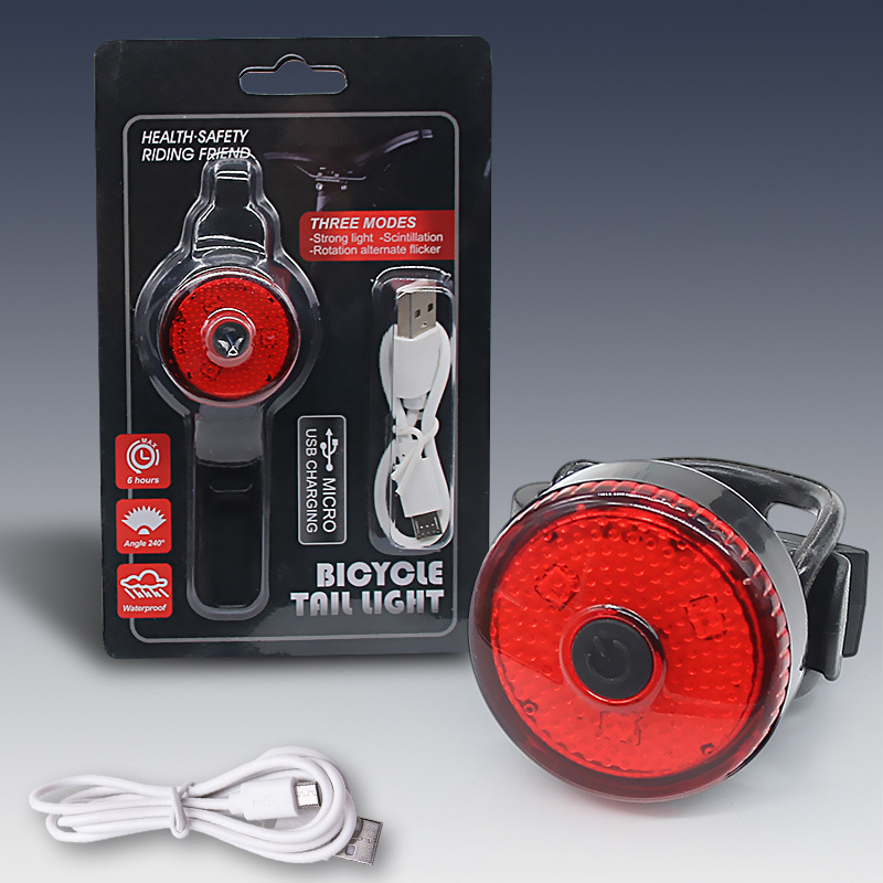 Mountain Biking Lights - Lampada posteriore per bicicletta Faro Spia