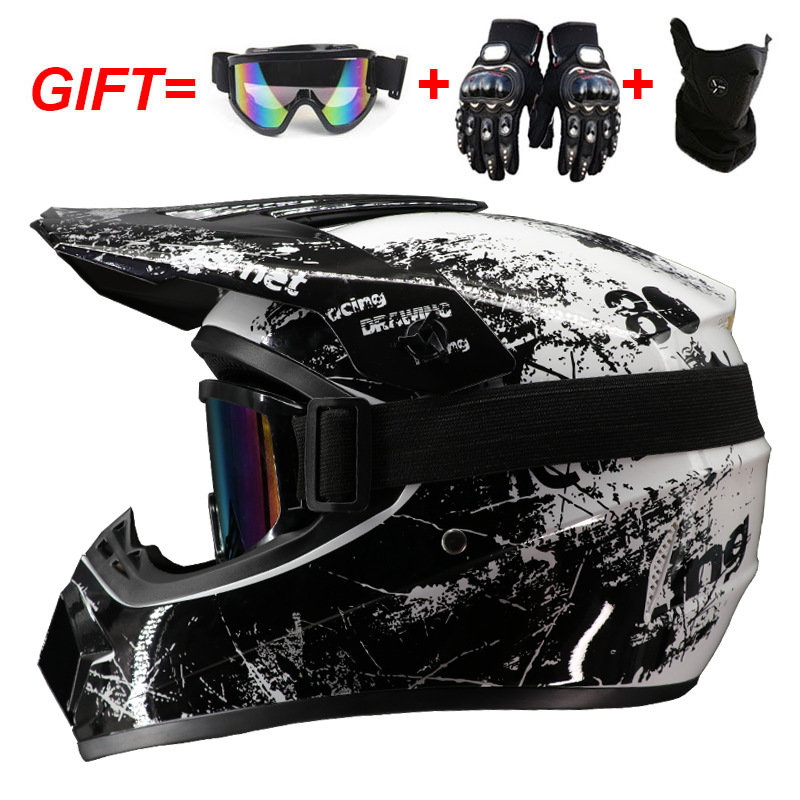 Mountain Biking Helmet Kids - Casco da Moto per Ragazzi, Bambini,
