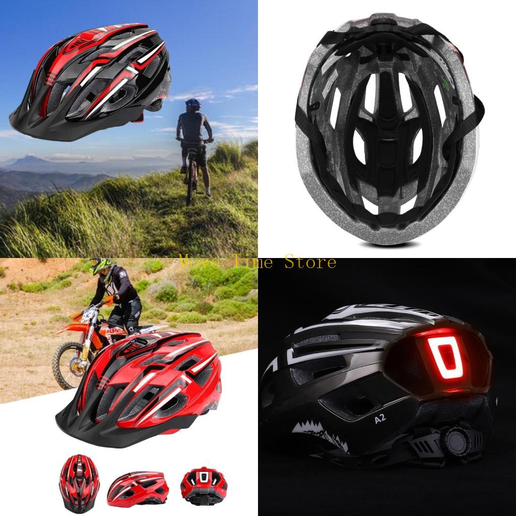 Mountain Biking Helmet Kids - 92ME Uomo Donna Unisex LED Light