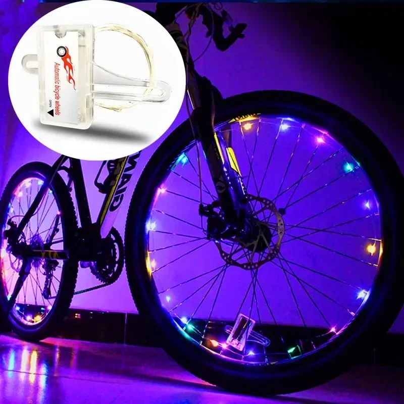 Mountain Biking Lights - Luci per pneumatici Luci per ruote