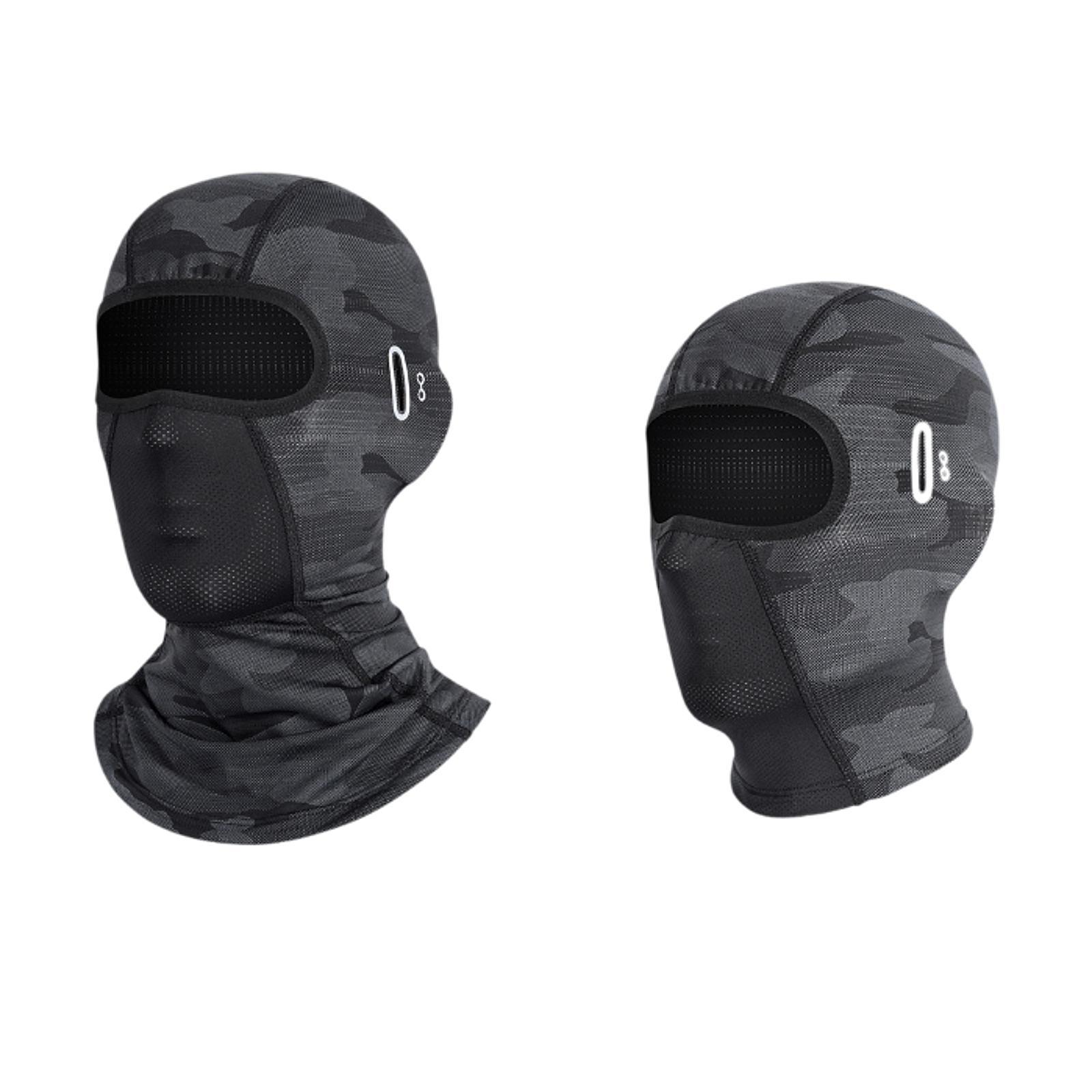 Mountain Biking Helmet Full Face - Passamontagna Integrale Estivo Traspirante, Sottocasco Protettivo
