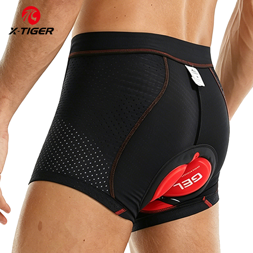 Mountain Biking Underwear - X-Tiger Intimo da ciclismo Pro 5D