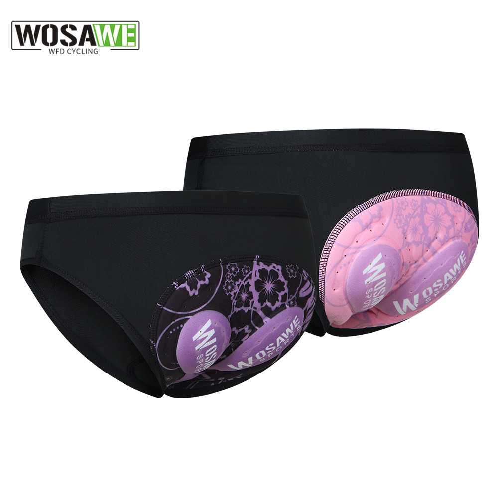 Mountain Biking Underwear - WOSAWE Intimo da ciclismo da donna