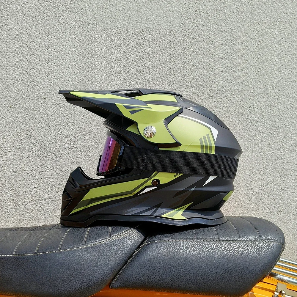 Mountain Biking Helmet Full Face - Casco Integrale Professionale per Mountain Bike,