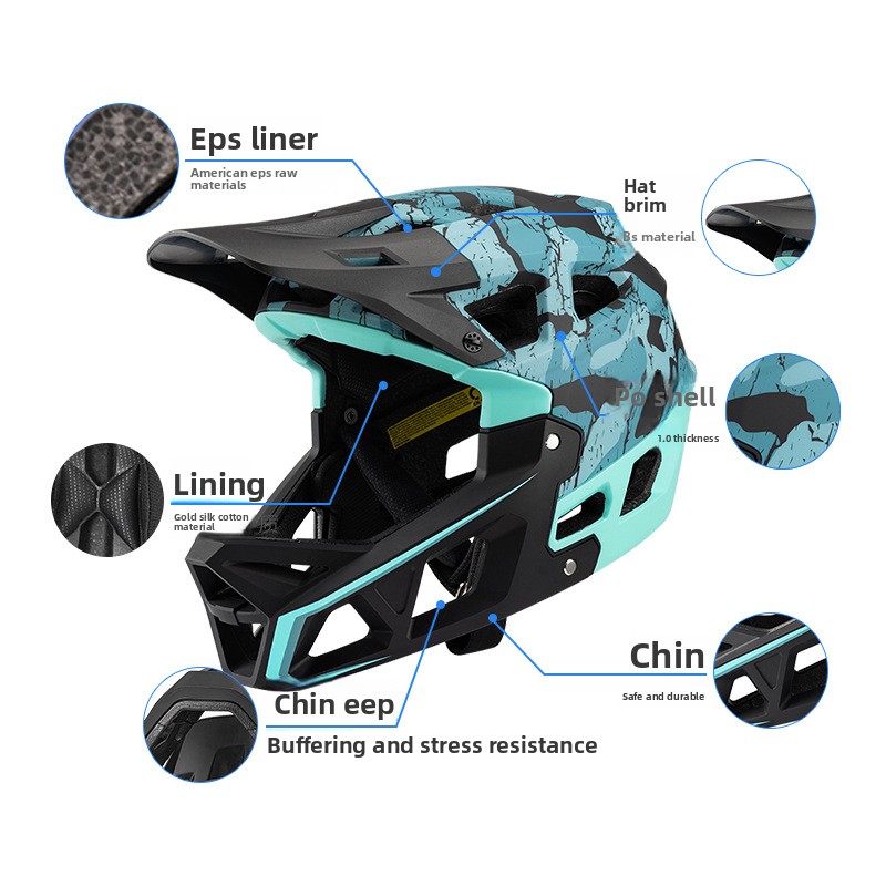Casco Integrale per Mountain B - Mountain Biking Helmet Full Face recensione e prezzo