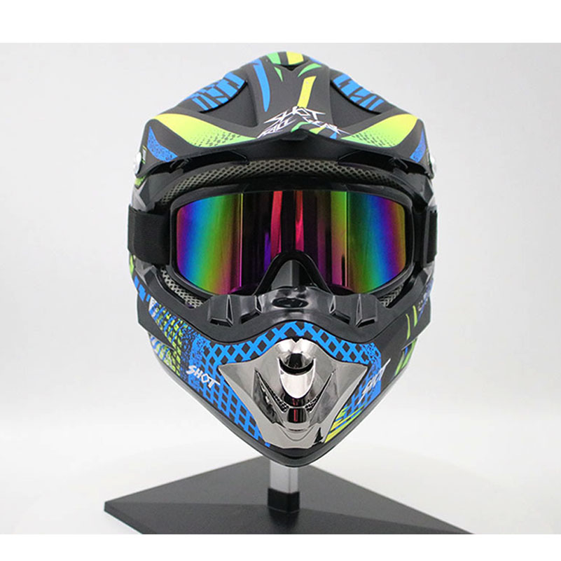 2019 nuovo casco da moto ribal - Mountain Biking Helmet Full Face recensione e prezzo