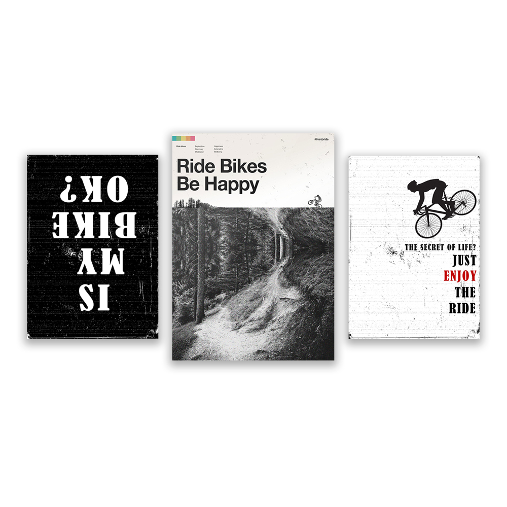 Arte per mountain bike, Poster - Mountain Biking York recensione e prezzo