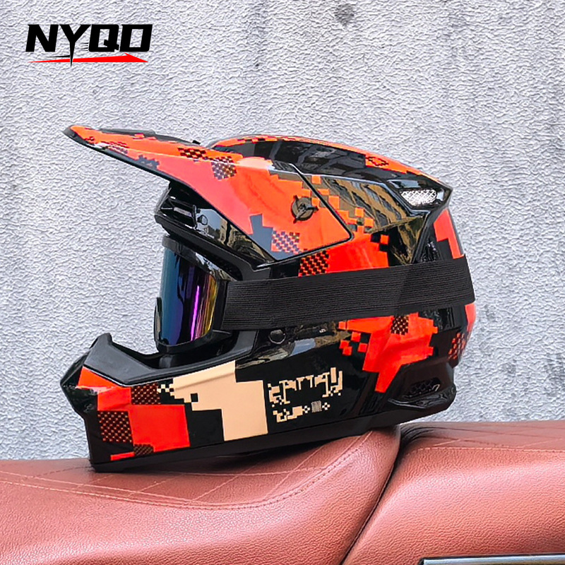 Orz Casco fuoristrada in tre p - Mountain Biking Helmet Full Face recensione e prezzo