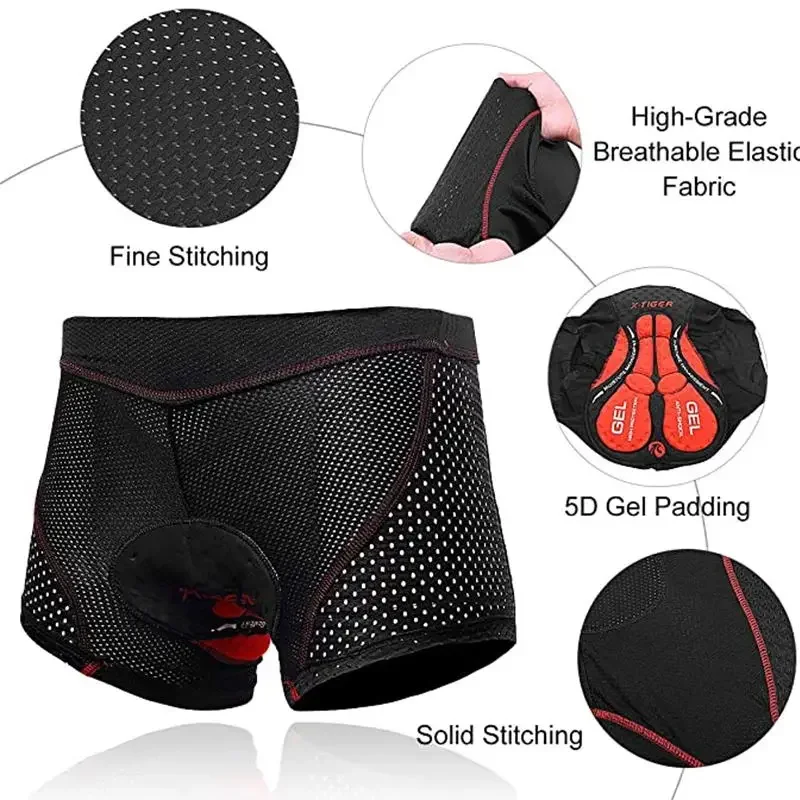 X-TIGER Pantaloncini intimi da - Mountain Biking Underwear recensione e prezzo