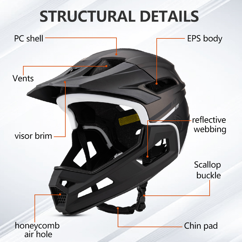 Eastinear Mountain Bike casco  - Mountain Biking Helmet Full Face recensione e prezzo
